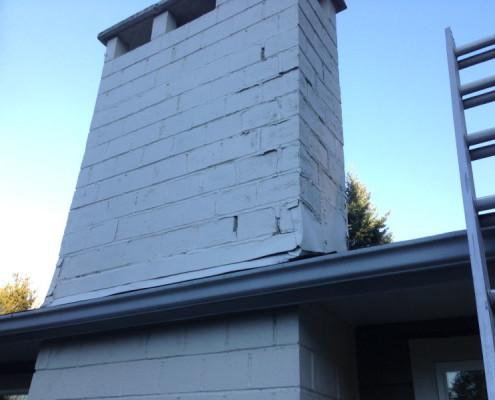 Chimney not safe and needs major repairs