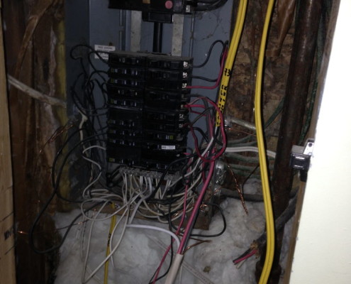 Unsafe Electrical Panel